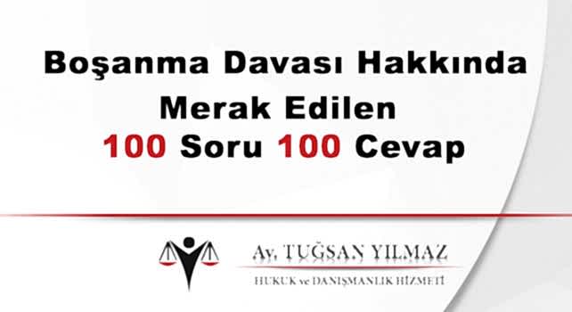  boşanma avukatı 100 soru 100 cevap 
